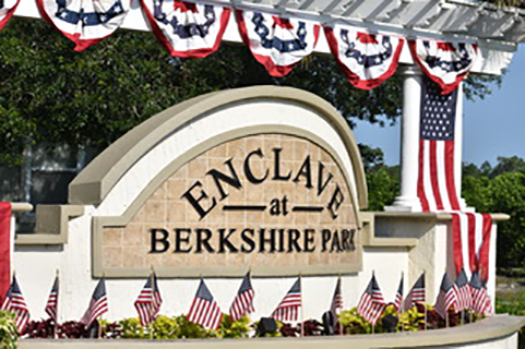 Berkshire Park 4th of July Decorations